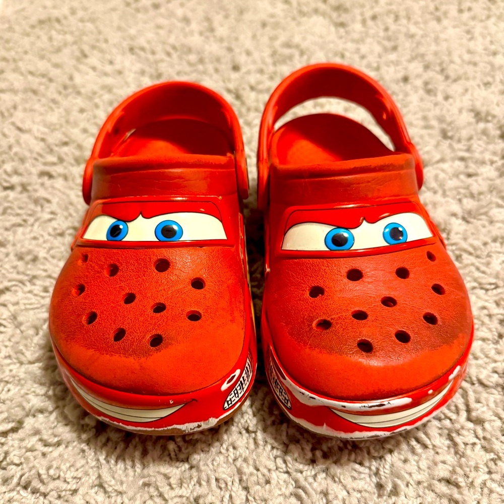 Lightening McQueen Crocs